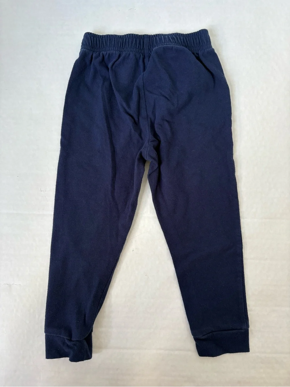 Cat & Jack 2 Navy Blue Joggers Pants 3T Toddler Boy Jersey Pull On Elastic Waist
